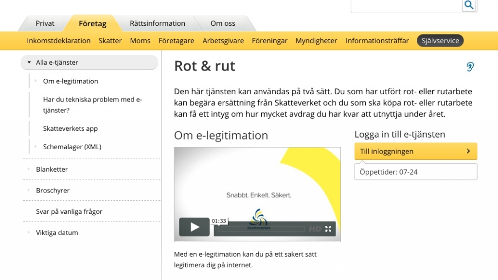 skatteverket rotavdrag företag skatteverket rotavdrag företag