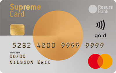 Supreme Card Gold