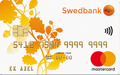 Swedbank Betal- och kreditkort Mastercard
